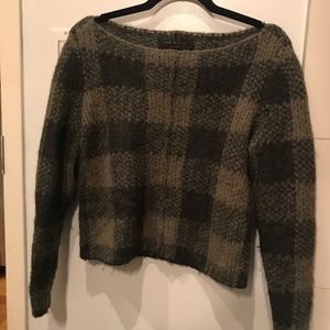 Fun grunge/mod rag & bone mohair sweater